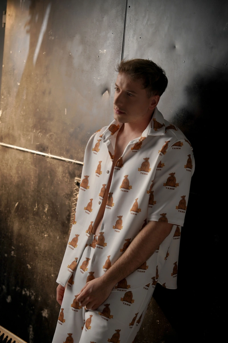 White Rich Edition Short Sleeve Shirt